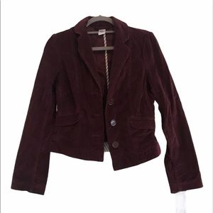 Marc Jacobs Burgundy Blazer